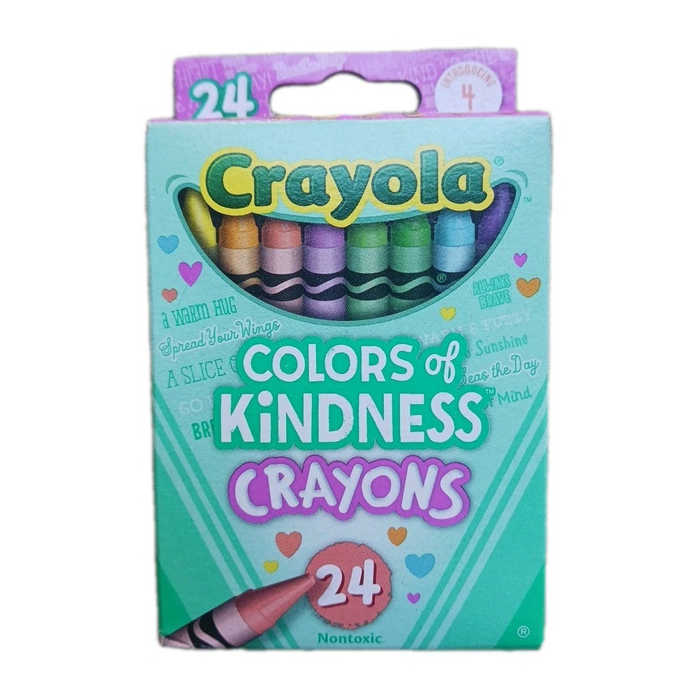 Crayola Colors of Kindness Crayons 24 Count New